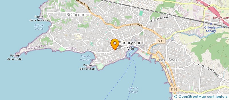 localisation de l'entreprise MADAME CAROLE BODIKIAN à SANARY-SUR-MER