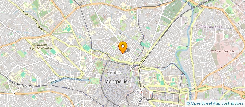 localisation de l'entreprise MADAME CAROLE BODIN à MONTPELLIER