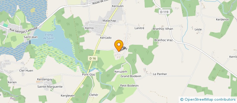 localisation de l'entreprise MADAME CAROLE BOEUF  LOCOAL-MENDON