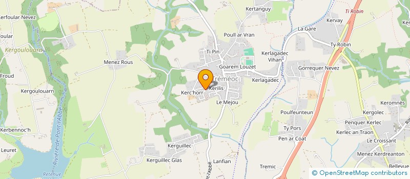 localisation de l'entreprise MADAME CAROLE BOEYE  TREMEOC