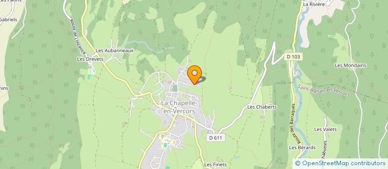 localisation de l'entreprise MADAME CAROLE BOLIS à LA CHAPELLE-EN-VERCORS