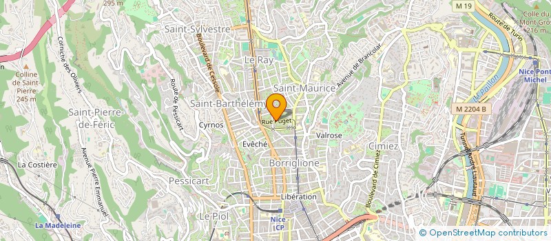 localisation de l'entreprise MADAME CAROLE BONAFET à NICE