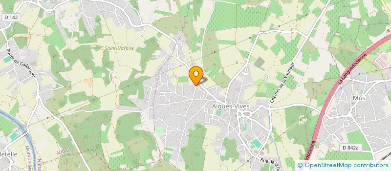 localisation de l'entreprise MADAME CAROLE BONARD  AIGUES-VIVES