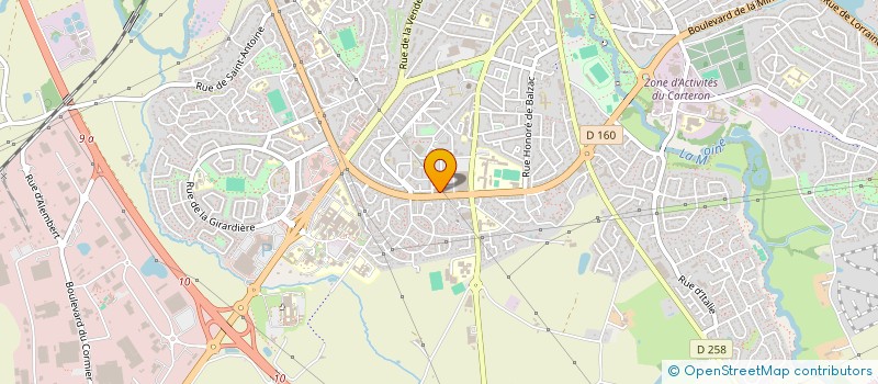 localisation de l'entreprise MADAME CAROLE BONTEMS à CHOLET
