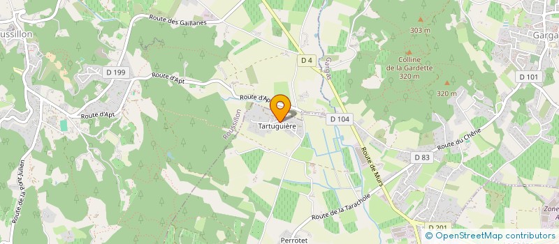 localisation de l'entreprise MADAME CAROLE BOREL  GARGAS