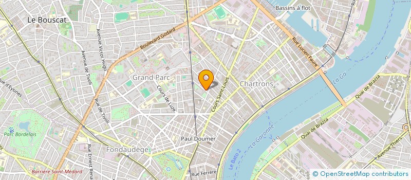 localisation de l'entreprise MADAME CAROLE BORIE  ARES