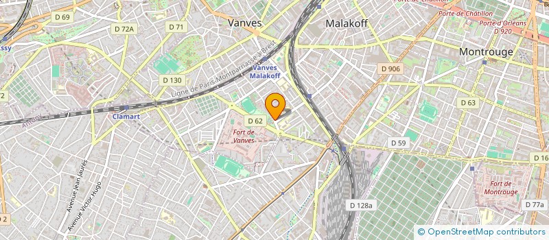 localisation de l'entreprise MADAME CAROLE BORREL  MALAKOFF