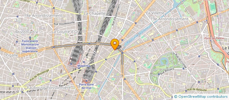 localisation de l'entreprise MADAME CAROLE BOUDEBESSE BAJJANI  PARIS