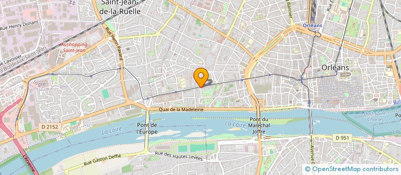localisation de l'entreprise MADAME CAROLE BOUGAULT à ORLEANS