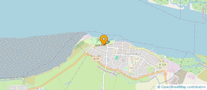 localisation de l'entreprise MADAME CAROLE BOURDEAU  PAIMBUF