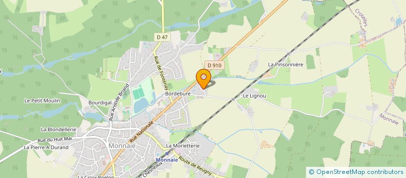 localisation de l'entreprise MADAME CAROLE BOURGOING  REUGNY