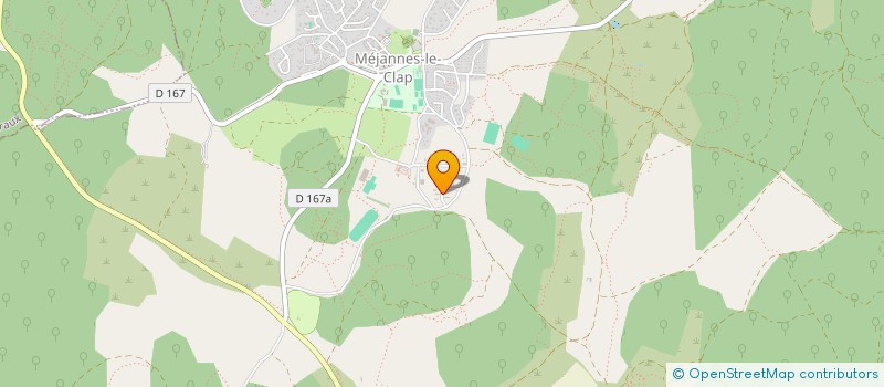 localisation de l'entreprise MADAME CAROLE BOURREAU  MEJANNES-LE-CLAP