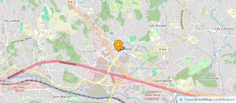 localisation de l'entreprise MADAME CAROLE BOUSQUET à MARSEILLE
