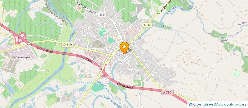 localisation de l'entreprise MADAME CAROLE BOYER  GIGNAC