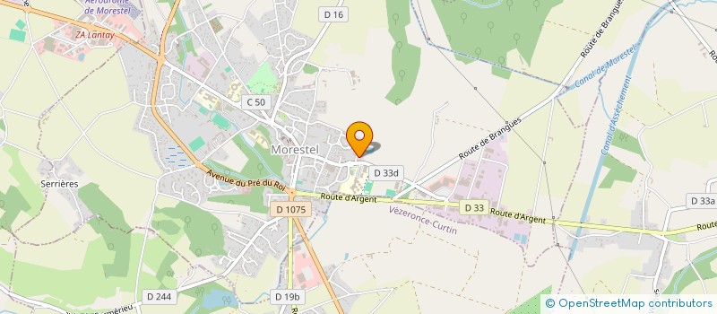 localisation de l'entreprise MADAME CAROLE BRACONNIER  MORESTEL