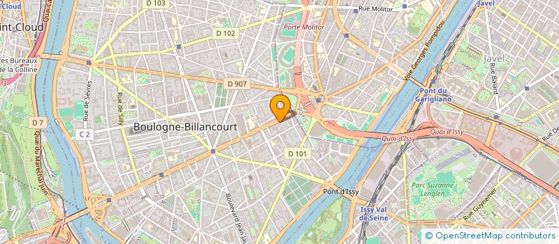 localisation de l'entreprise MADAME CAROLE BRAMMER à BOULOGNE-BILLANCOURT