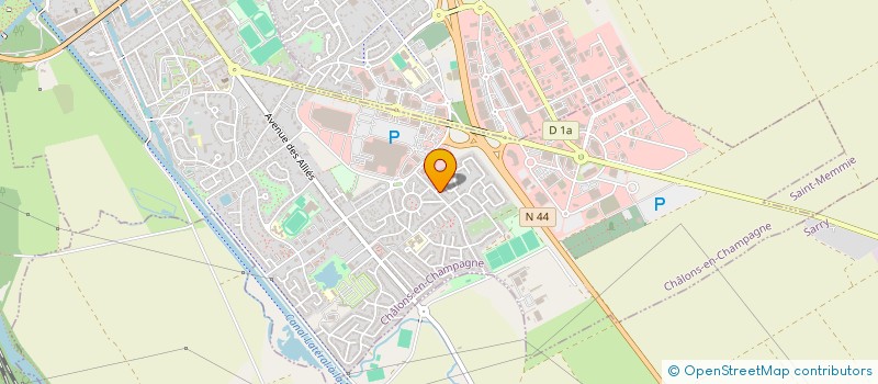 localisation de l'entreprise MADAME CAROLE BREIDEINSTEIN  CHALONS-EN-CHAMPAGNE