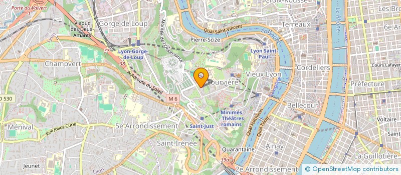 localisation de l'entreprise MADAME CAROLE BRIARD à LYON