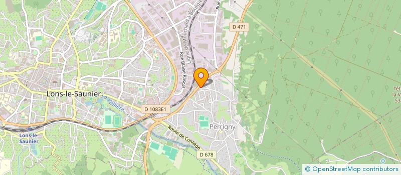 localisation de l'entreprise MADAME CAROLE BRUCHON  PERRIGNY