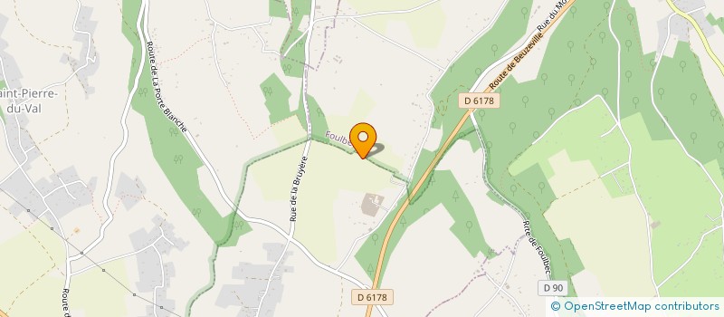 localisation de l'entreprise MADAME CAROLE BUHOT  FOULBEC