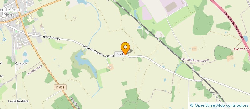 localisation de l'entreprise MADAME CAROLE BULTE  NEUILLE-PONT-PIERRE