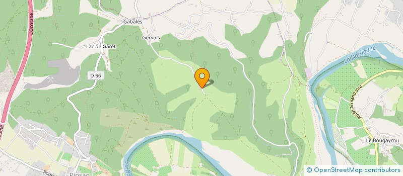 localisation de l'entreprise MADAME CAROLE BURVILLE  LANZAC