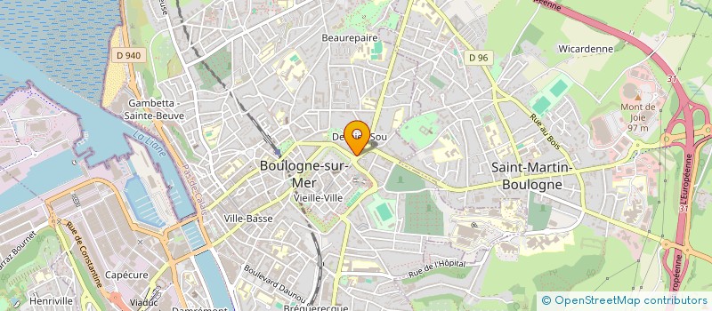 localisation de l'entreprise MADAME CAROLE BUYS à BOULOGNE-SUR-MER