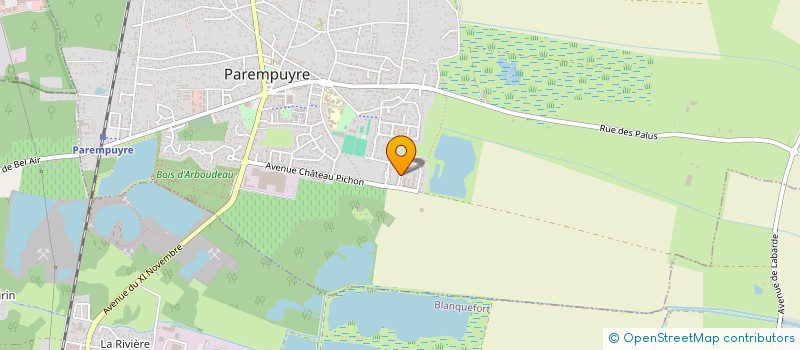 localisation de l'entreprise MADAME CAROLE CALIMOUTOU  PAREMPUYRE