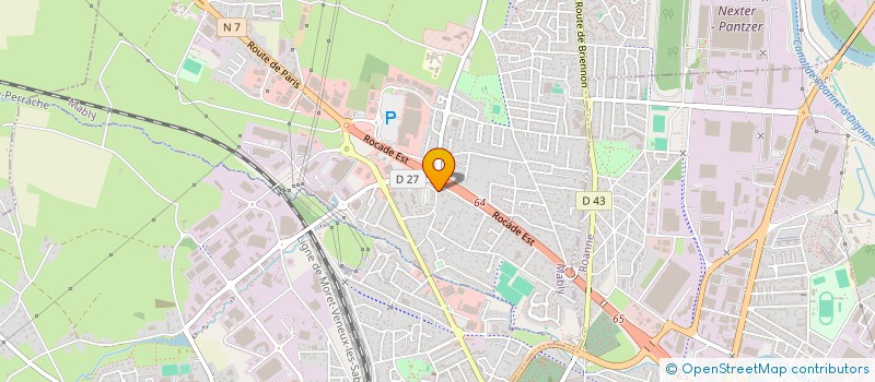 localisation de l'entreprise MADAME CAROLE CALSAT  MABLY