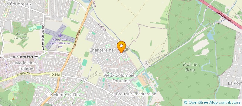 localisation de l'entreprise MADAME CAROLE CAMBAKIDIS  CHELLES