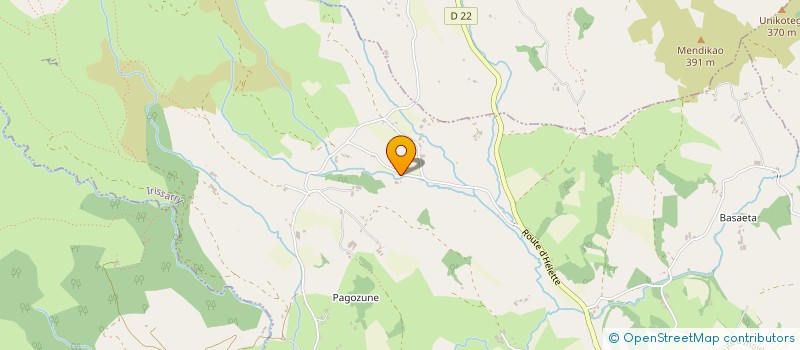 localisation de l'entreprise MADAME CAROLE CAMOU  IRISSARRY