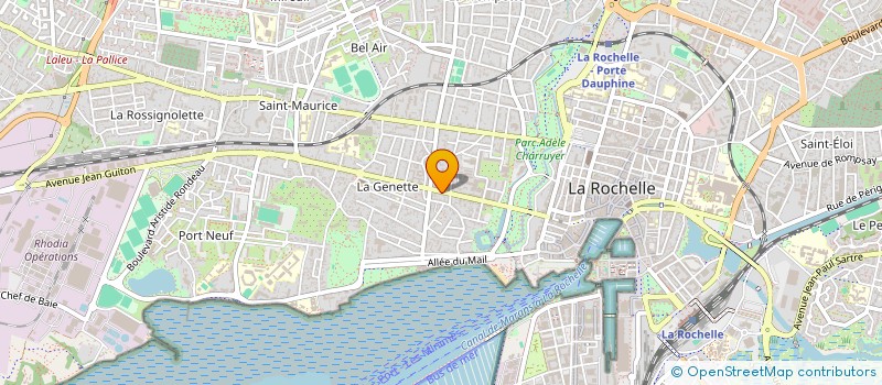 localisation de l'entreprise MADAME CAROLE CARBONNEL  LA ROCHELLE