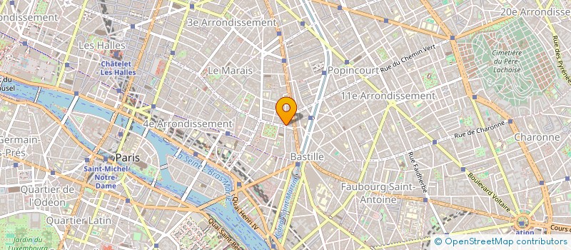 localisation de l'entreprise MADAME CAROLE CARRERA  PARIS