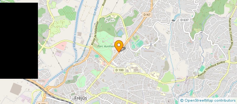 localisation de l'entreprise MADAME CAROLE CASTELLANO à FREJUS