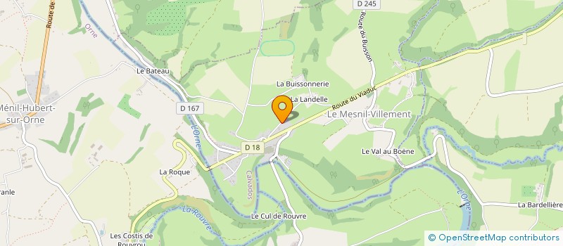 localisation de l'entreprise MADAME CAROLE CERE  POMMERAYE (LA)