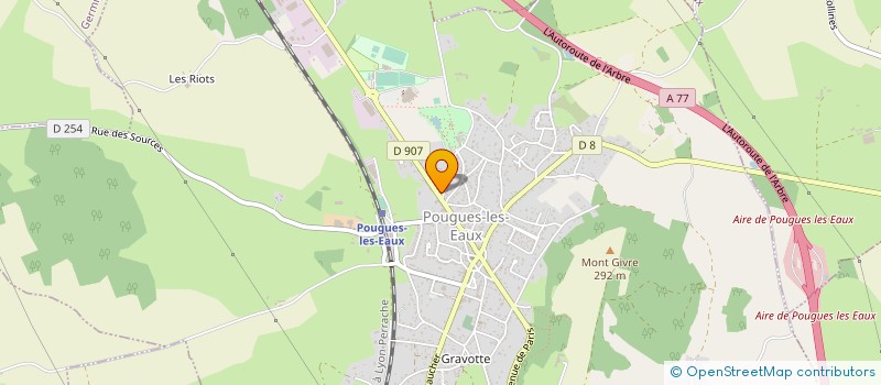 localisation de l'entreprise MADAME CAROLE CHABASSIERE  GERMIGNY-SUR-LOIRE