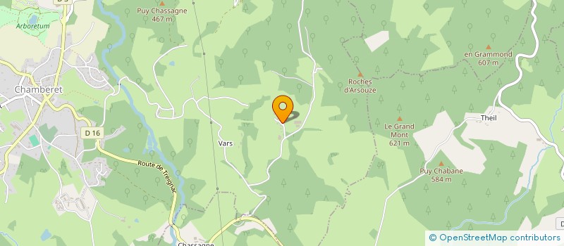 localisation de l'entreprise MADAME CAROLE CHALARD  CHAMBERET