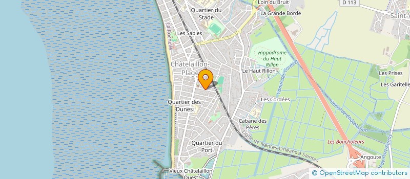 localisation de l'entreprise MADAME CAROLE CHAMBOSSE à CHATELAILLON-PLAGE