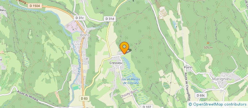 localisation de l'entreprise MADAME CAROLE CHAUSSINAND à CHAZEY-BONS