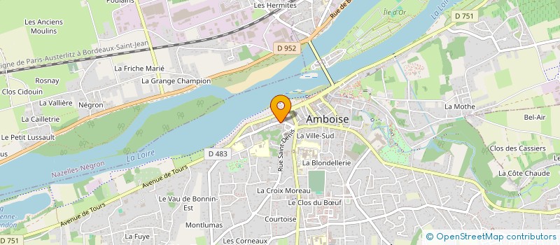 localisation de l'entreprise MADAME CAROLE CHENE  AMBOISE