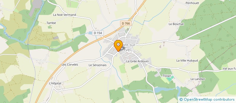 localisation de l'entreprise MADAME CAROLE CHEVALIER à NEANT-SUR-YVEL