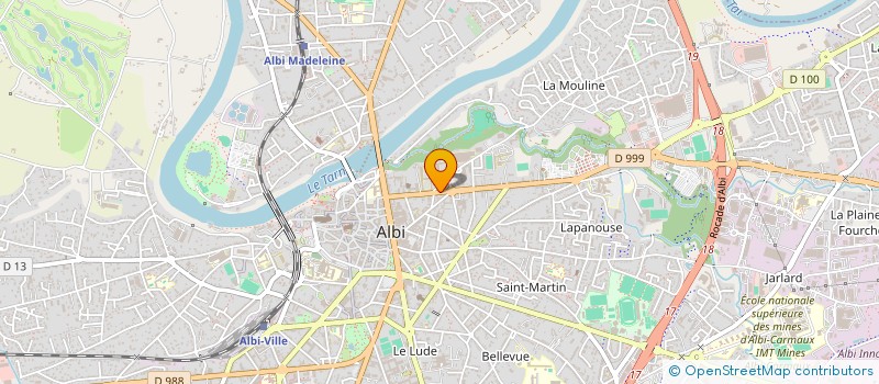 localisation de l'entreprise MADAME CAROLE CHIAPPA à ALBI