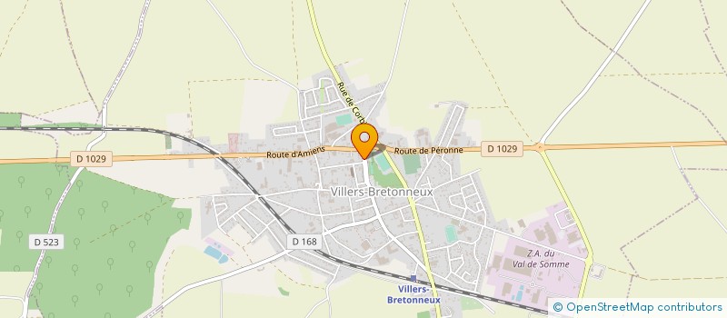 localisation de l'entreprise MADAME CAROLE CHREPTUIK à VILLERS-BRETONNEUX