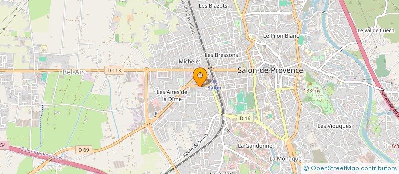 localisation de l'entreprise MADAME CAROLE CID  SALON-DE-PROVENCE