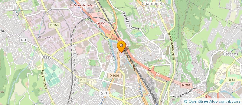 localisation de l'entreprise MADAME CAROLE CLAUSS à CHAMBERY