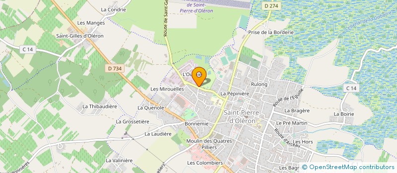 localisation de l'entreprise MADAME CAROLE CLEMENT à CHATELLERAULT
