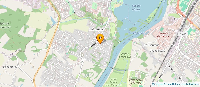 localisation de l'entreprise MADAME CAROLE COCHERIE à BOUCHEMAINE