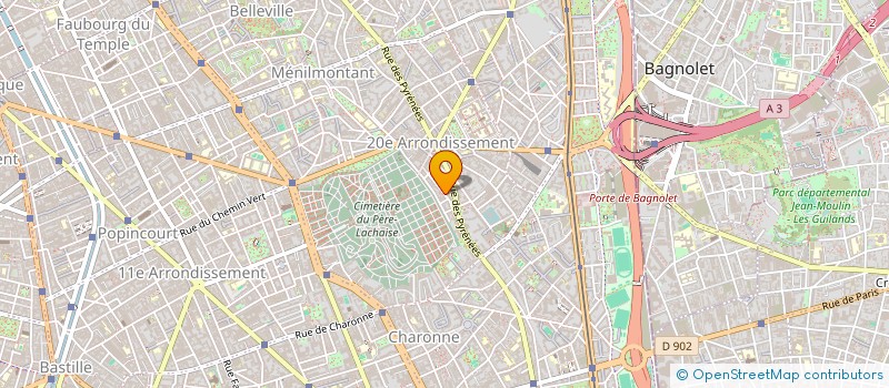 localisation de l'entreprise MADAME CAROLE COHEN  PARIS