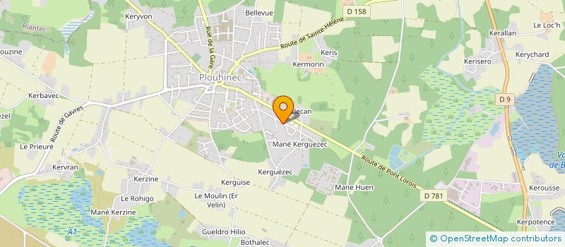 localisation de l'entreprise MADAME CAROLE COHONNER à PLOUHINEC