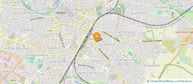 localisation de l'entreprise MADAME CAROLE COLLANGE  NIORT